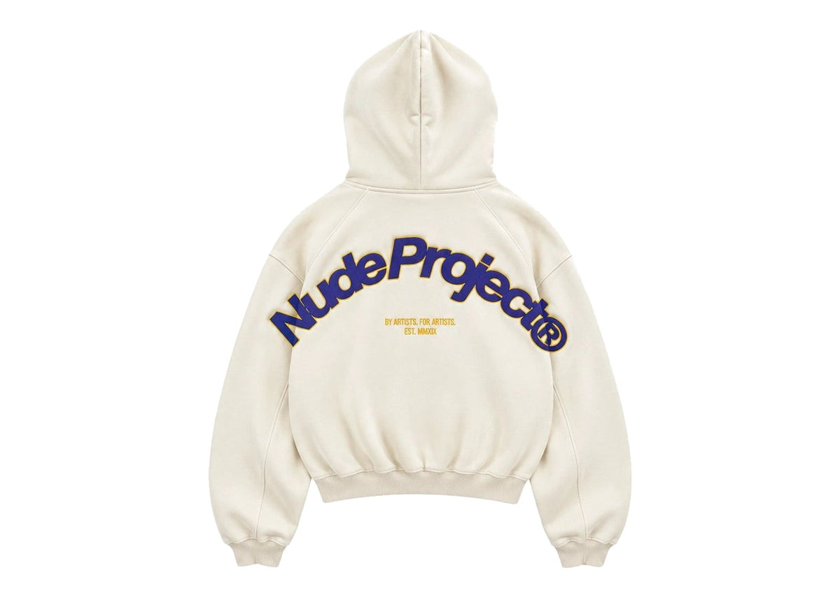 Nude Project Beast Zip-Up Hoodie Marshmallow