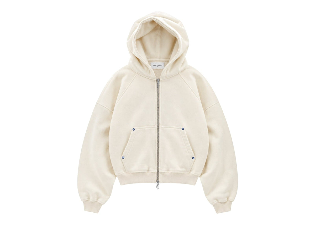 Nude Project Beast Zip-Up Hoodie Marshmallow