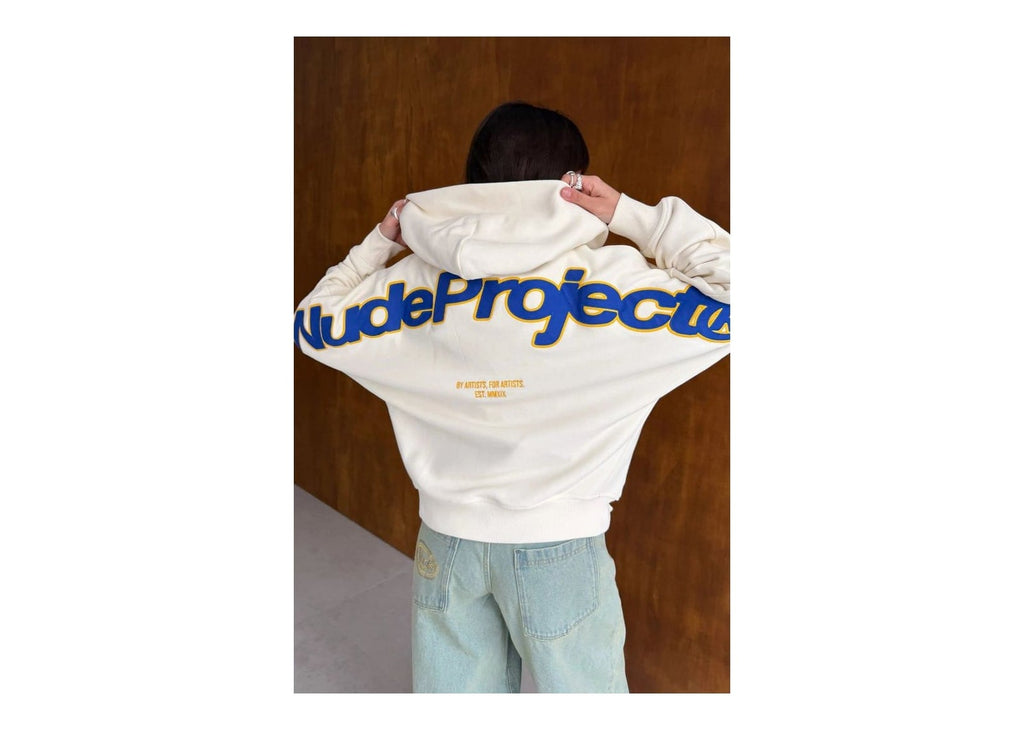 Nude Project Beast Zip-Up Hoodie Marshmallow