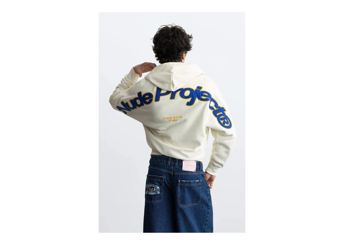 Nude Project Beast Zip-Up Hoodie Marshmallow