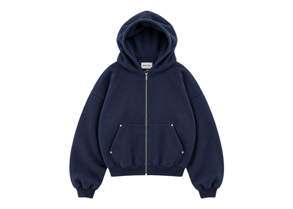 Nude Project Beast Zip-Up Hoodie Navy