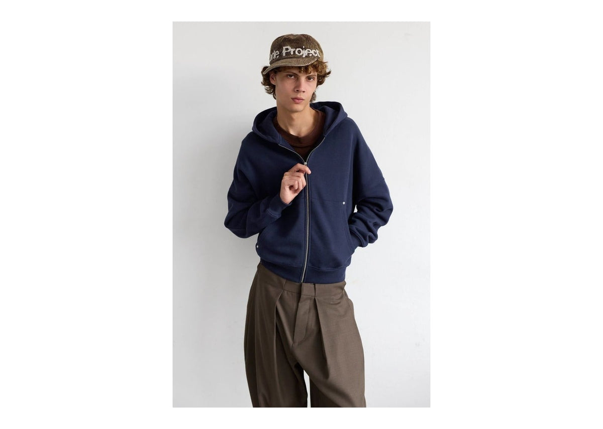 Nude Project Beast Zip-Up Hoodie Navy