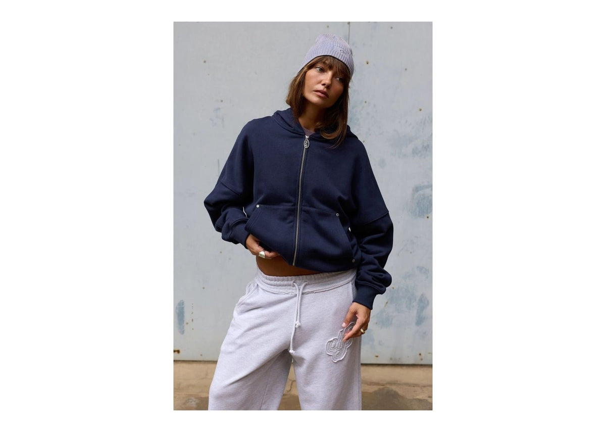 Nude Project Beast Zip-Up Hoodie Navy