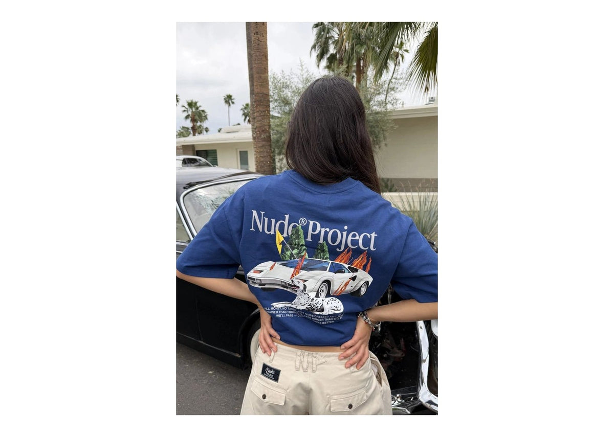 Nude Project Belfort Tee Navy