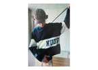 Nude Project Big-Striped Knit Sweater Navy
