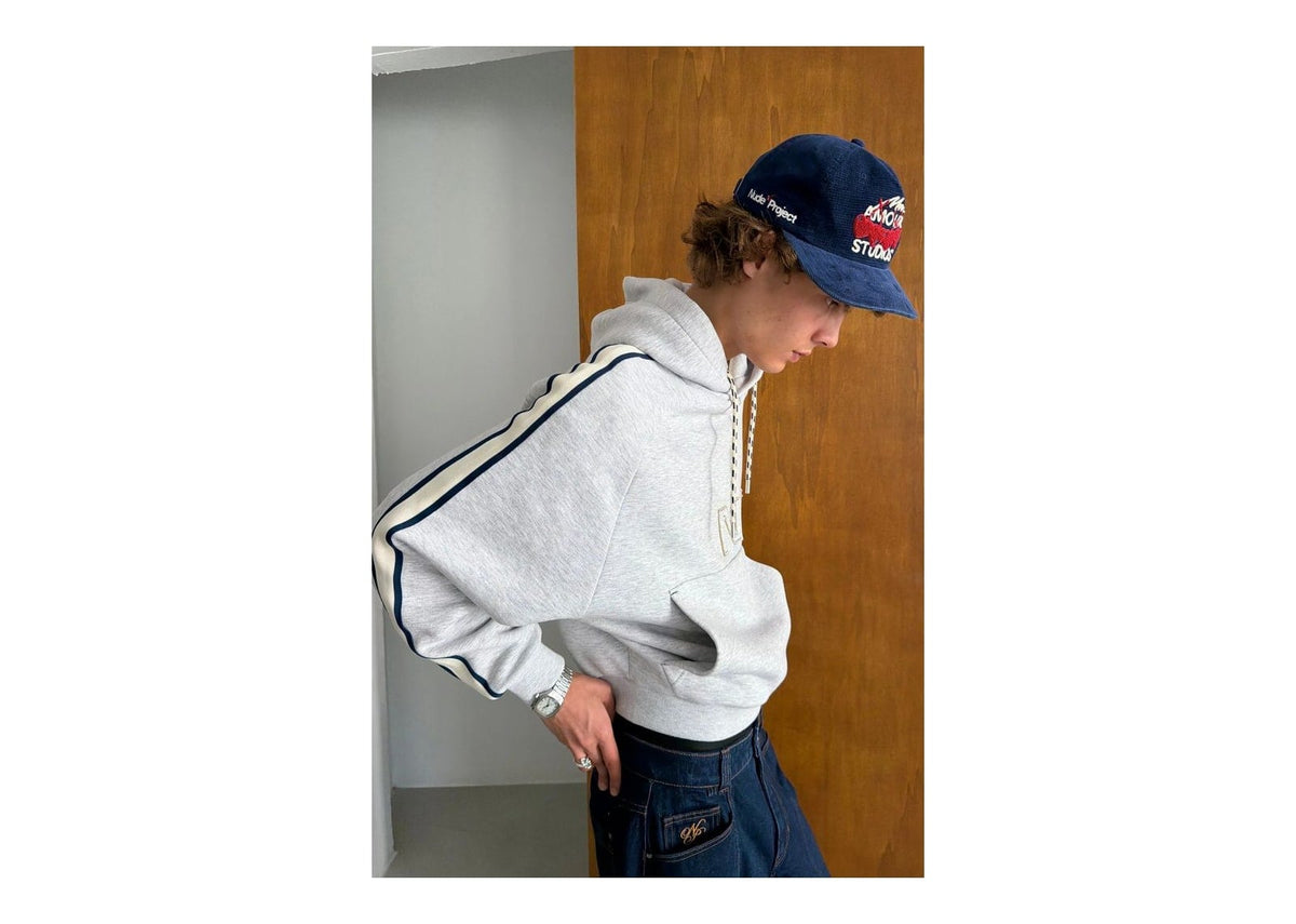 Nude Project Biggie Hoodie Grey Melange