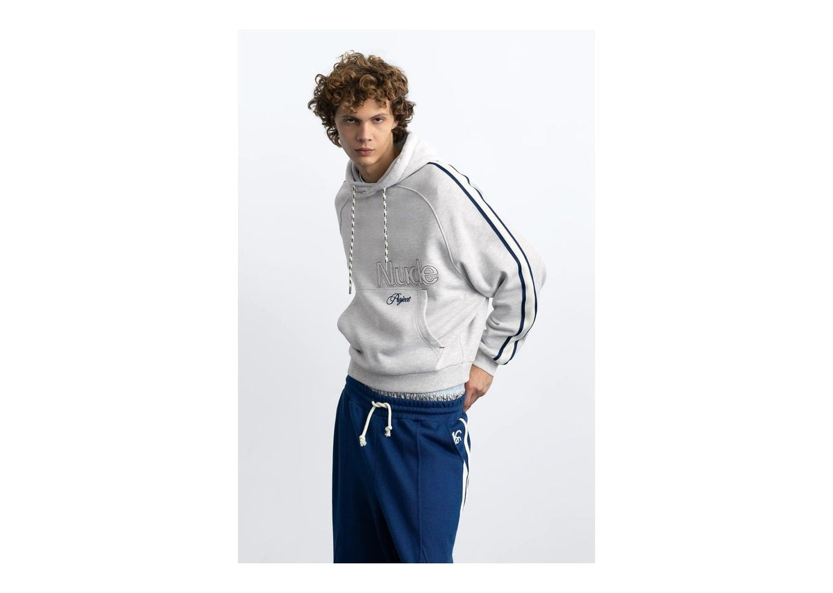 Nude Project Biggie Hoodie Grey Melange