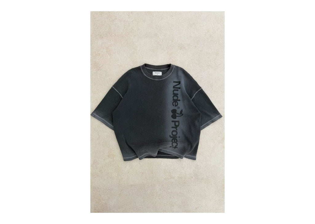 Nude Project Block Tee Ash