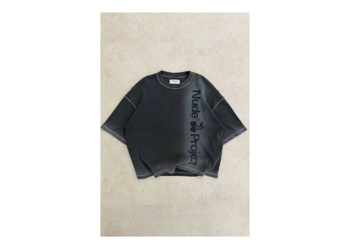 Nude Project Block Tee Ash