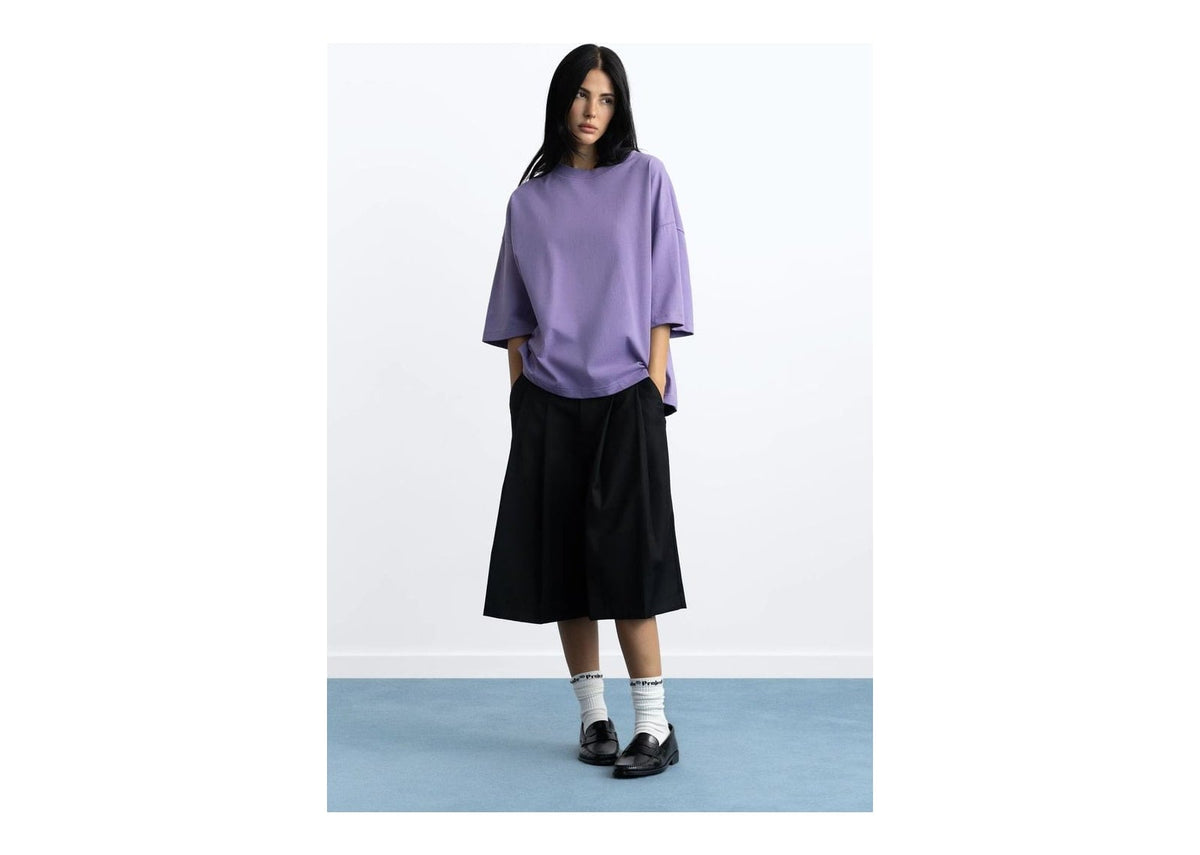 Nude Project Block Tee Purple