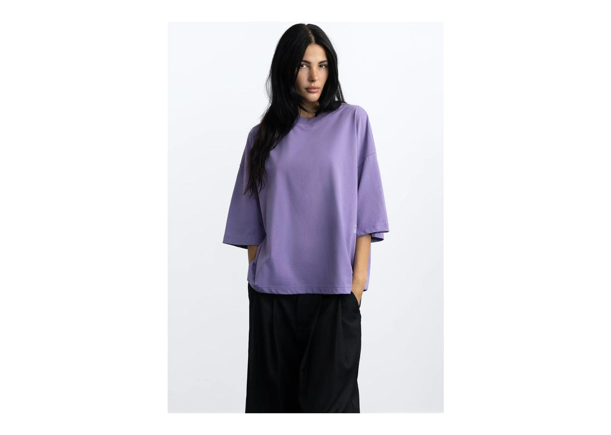 Nude Project Block Tee Purple