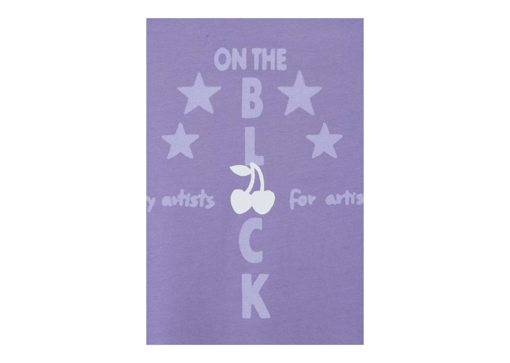 Nude Project Block Tee Purple
