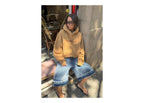 Nude Project Box Logo Hoodie Beige