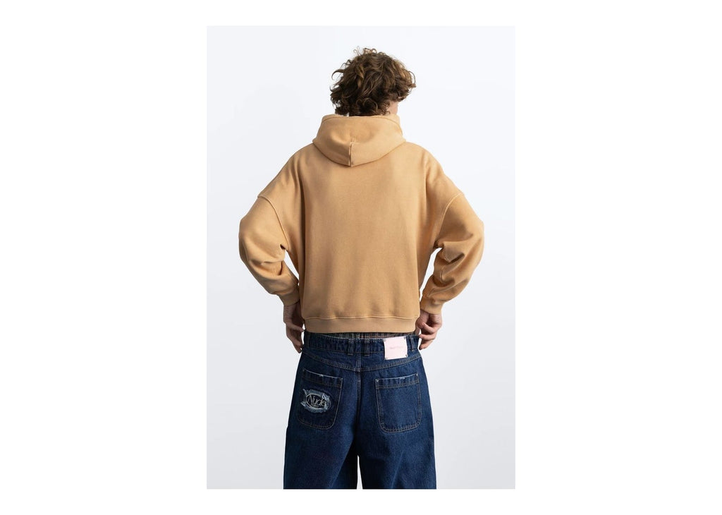 Nude Project Box Logo Hoodie Beige