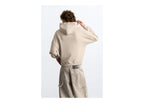 Nude Project Box Logo Hoodie Ivory
