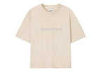Nude Project Box Logo Tee Beige