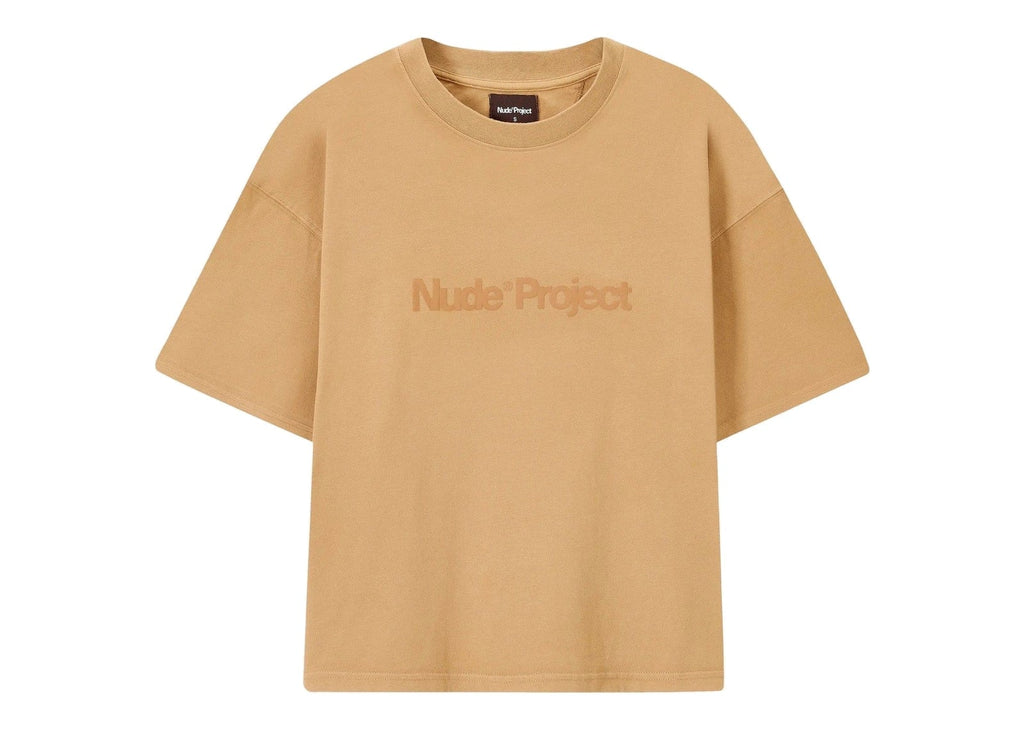 Nude Project Box Logo Tee Brown