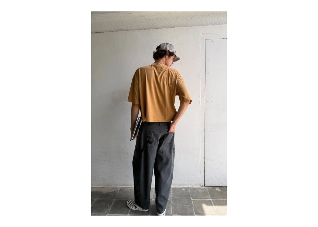 Nude Project Box Logo Tee Brown