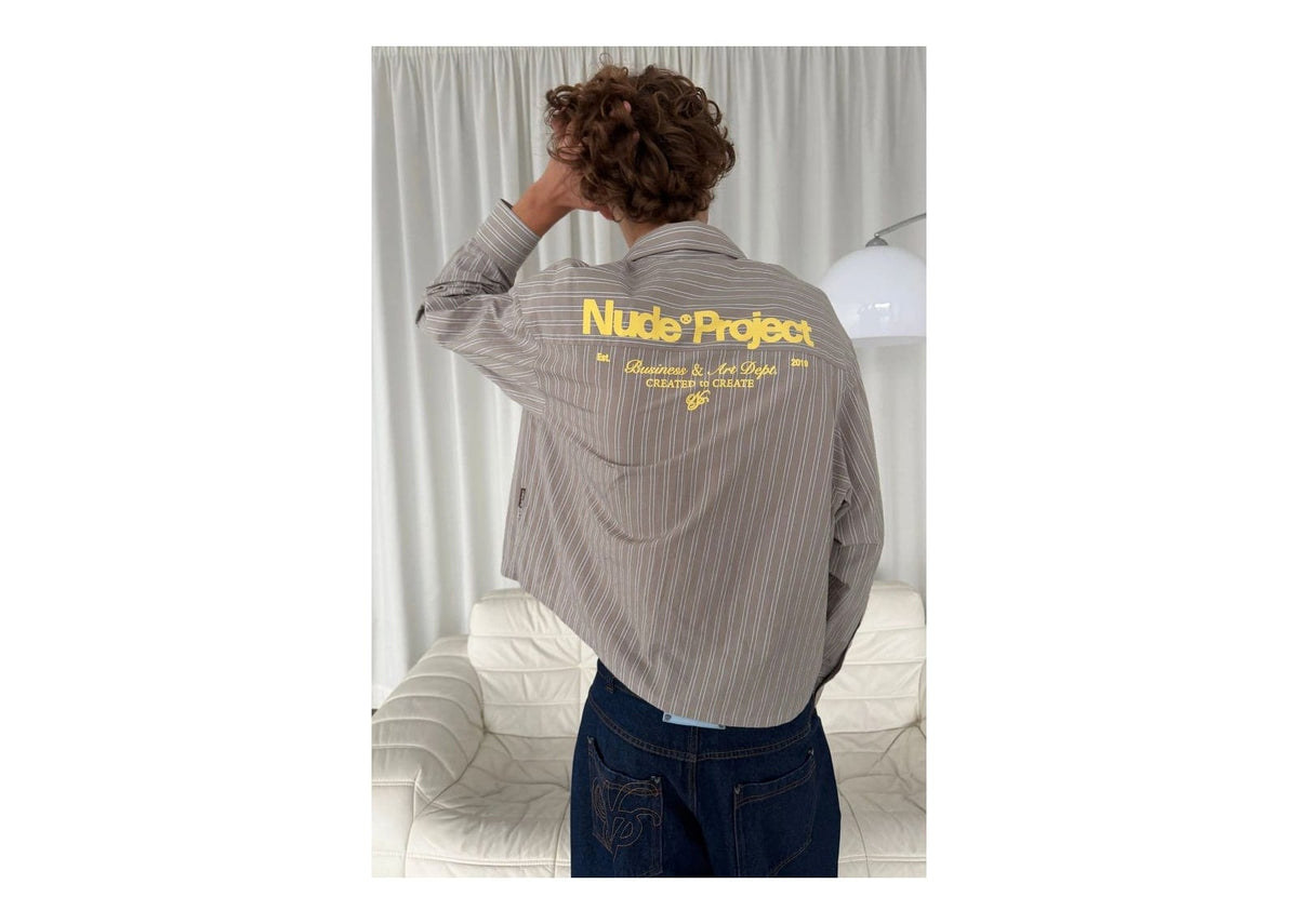 Nude Project Bryant Shirt Brown