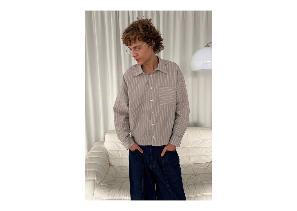 Nude Project Bryant Shirt Brown