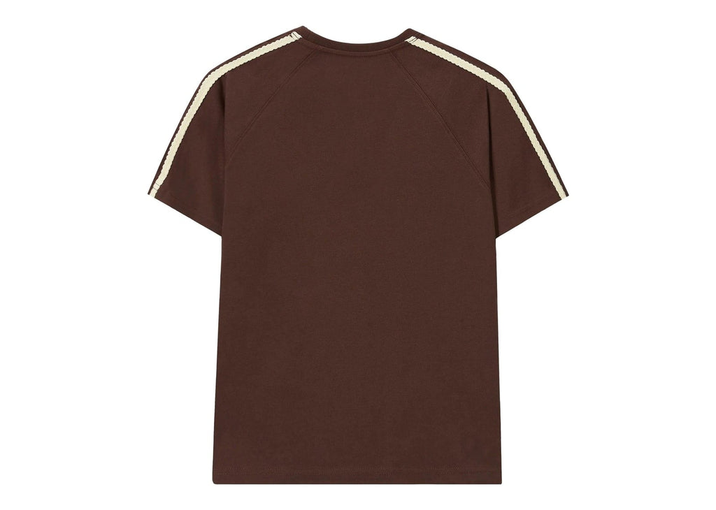 Nude Project Cherry Logo Slim Tee Brown