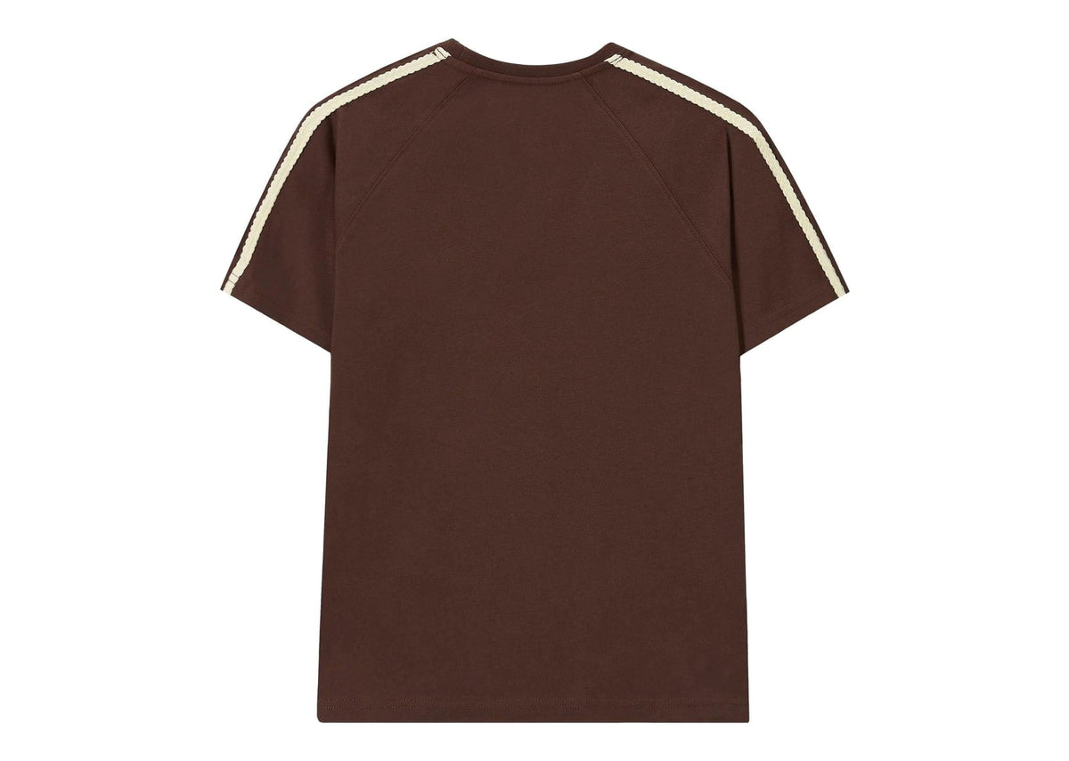 Nude Project Cherry Logo Slim Tee Brown