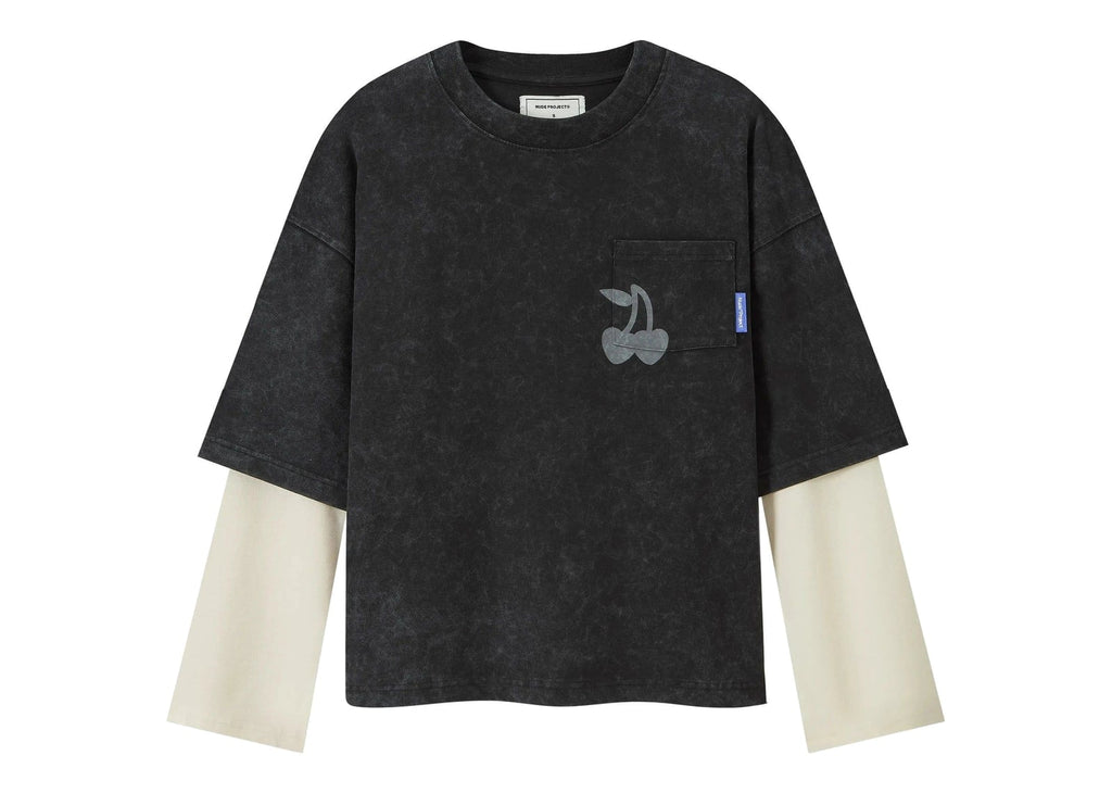Nude Project Cherry Long-Sleeve Tee Ash