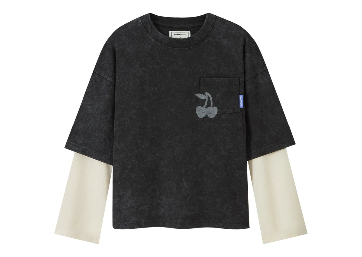 Nude Project Cherry Long-Sleeve Tee Ash