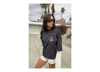 Nude Project Cherry Long-Sleeve Tee Ash