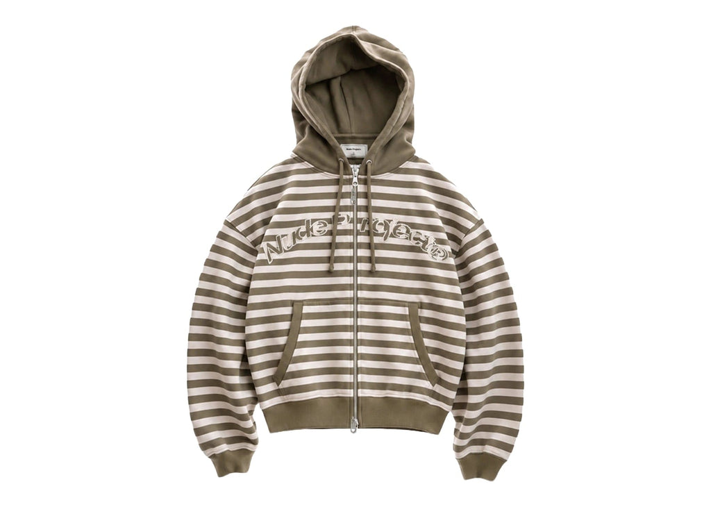 Nude Project Clyde Zip-Up Hoodie Green