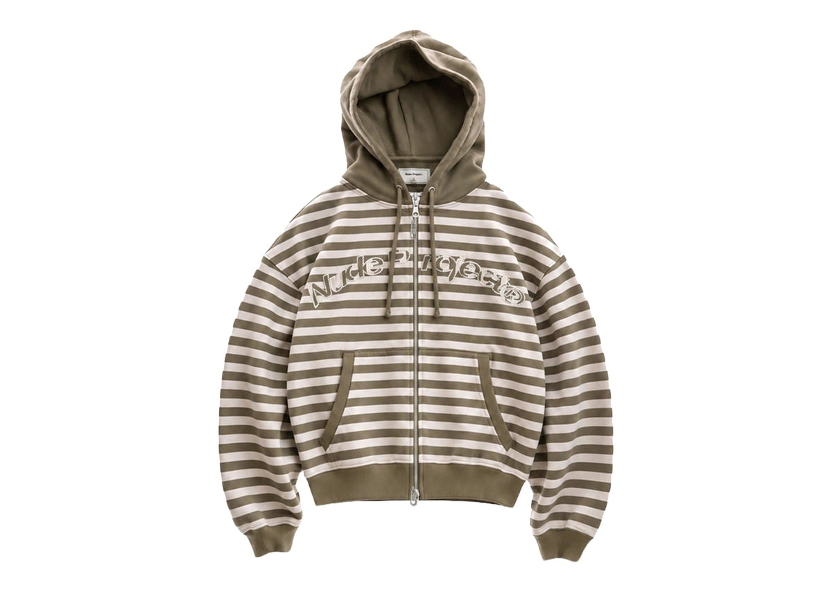 Nude Project Clyde Zip-Up Hoodie Green