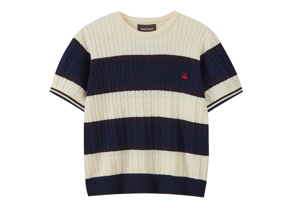 Nude Project Costa Knit Tee Blue