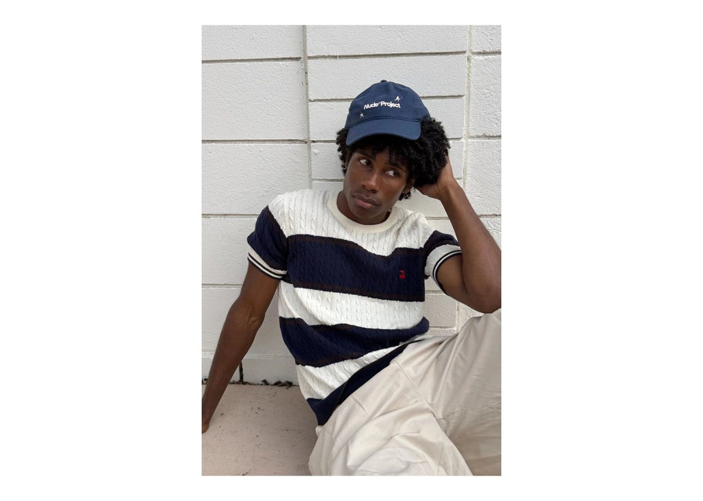 Nude Project Costa Knit Tee Blue