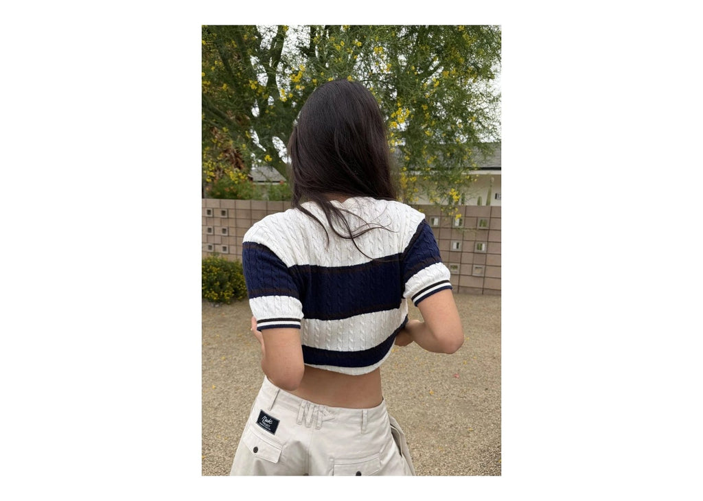 Nude Project Costa Knit Tee Blue