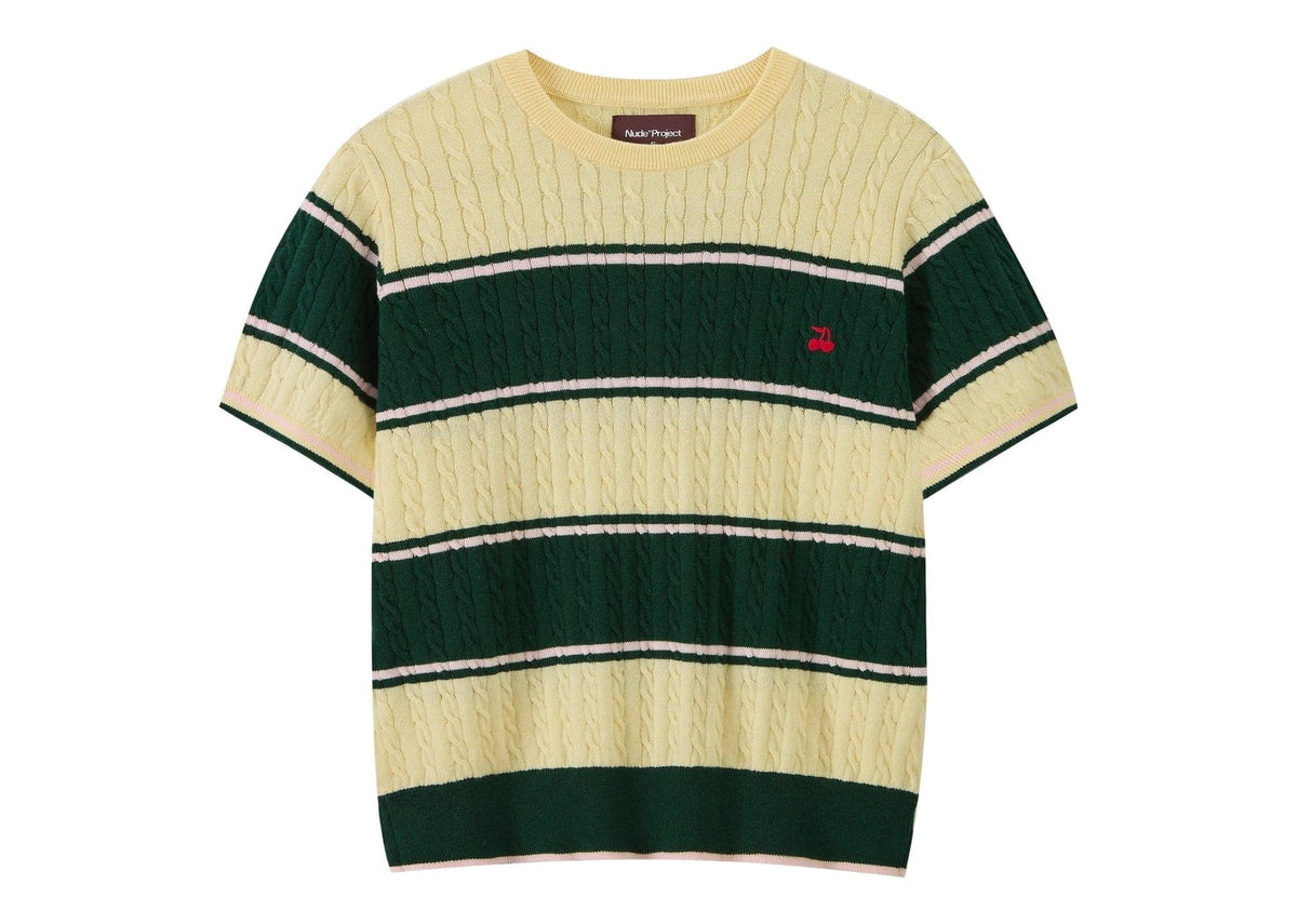 Nude Project Costa Knit Tee Green
