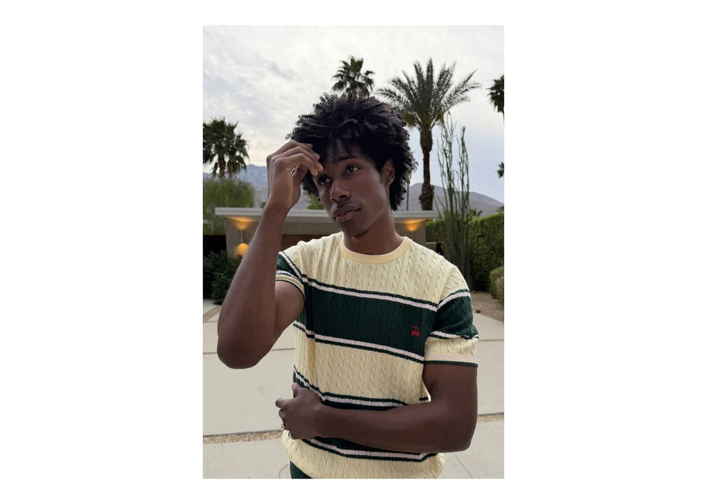Nude Project Costa Knit Tee Green