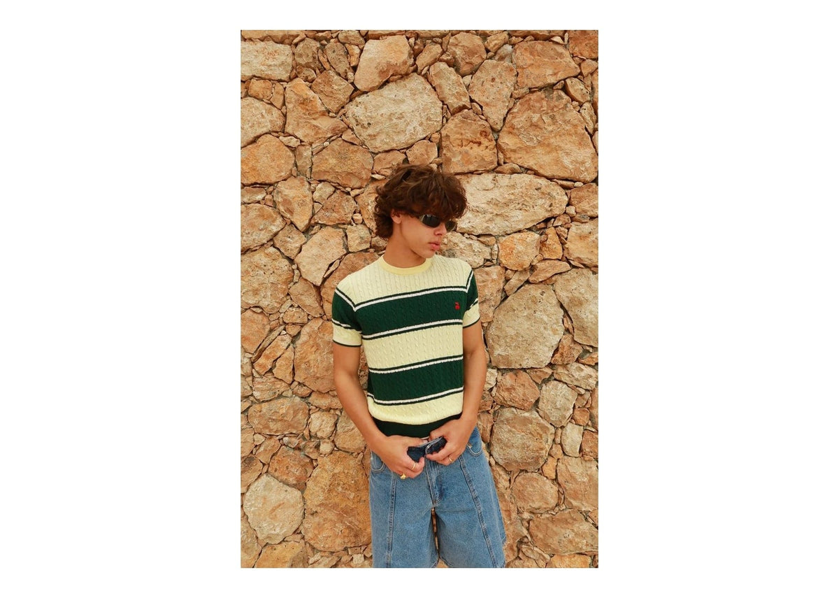 Nude Project Costa Knit Tee Green