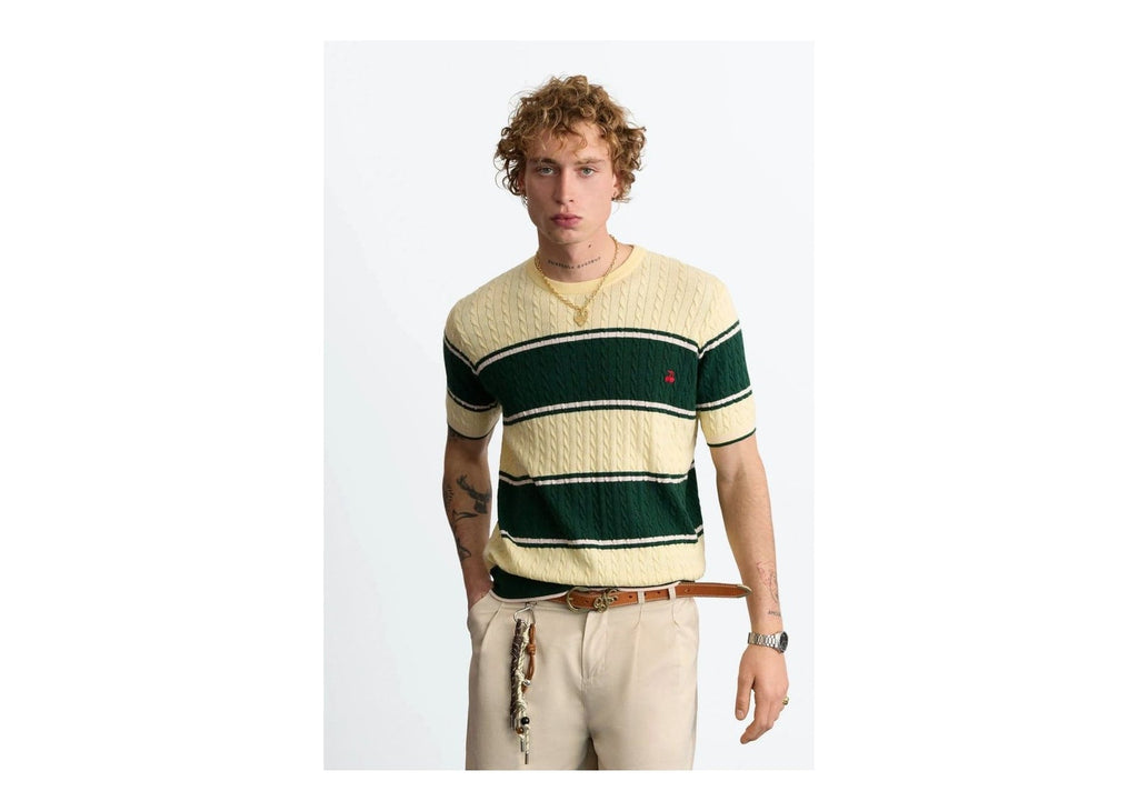 Nude Project Costa Knit Tee Green