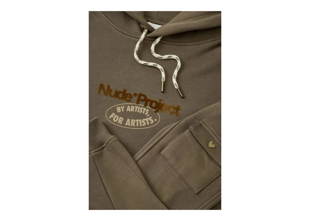 Nude Project Culto Hoodie Brown
