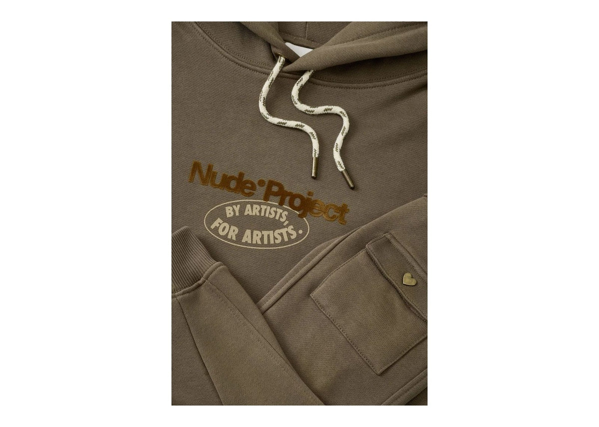 Nude Project Culto Hoodie Brown