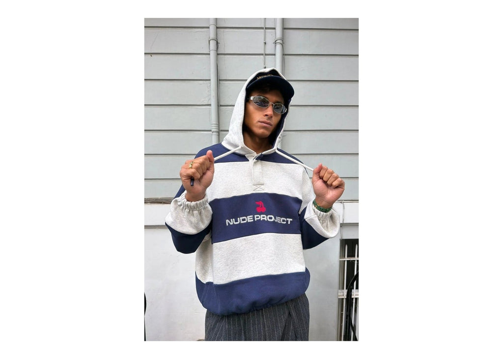 Nude Project Dalton Hoodie Navy