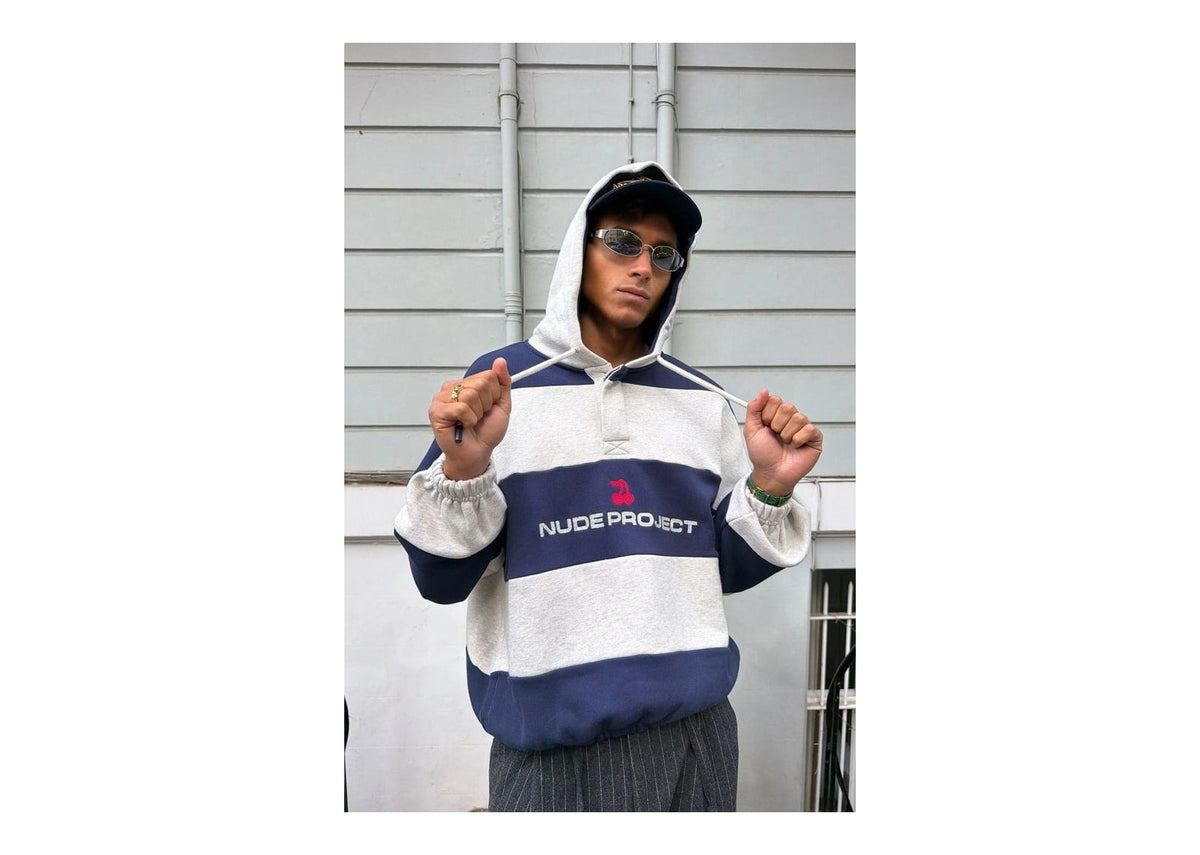 Nude Project Dalton Hoodie Navy