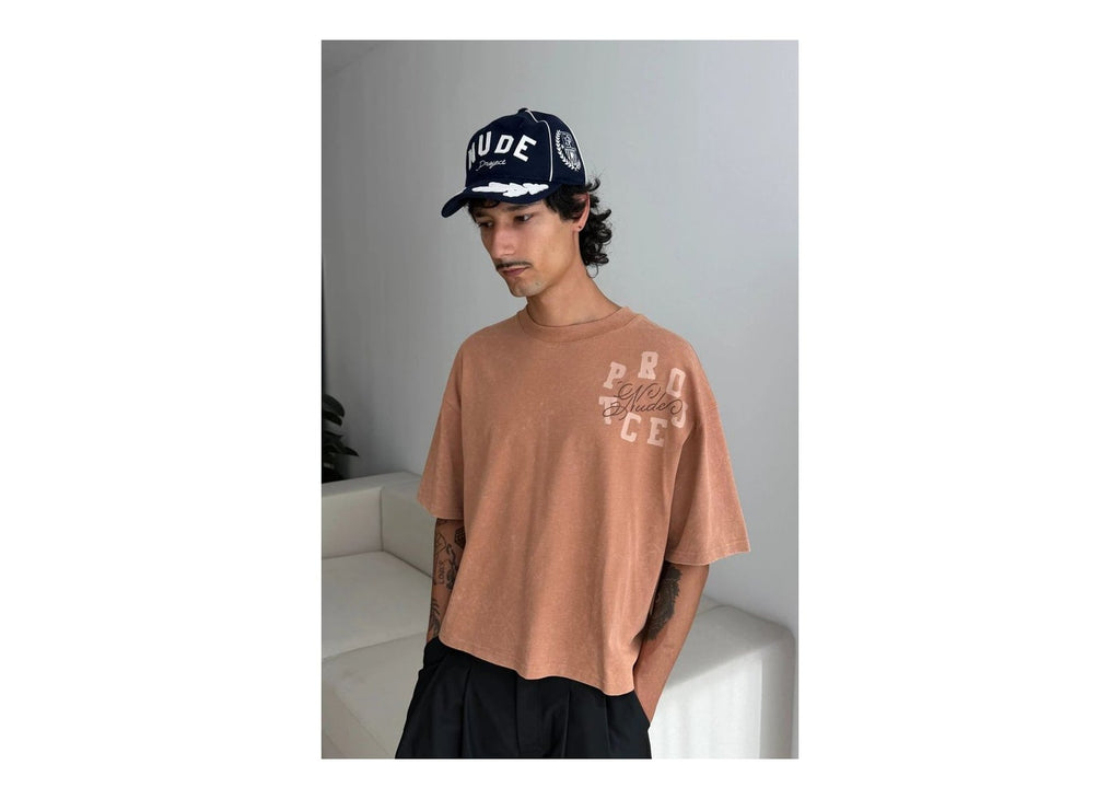 Nude Project Department Tee Brown