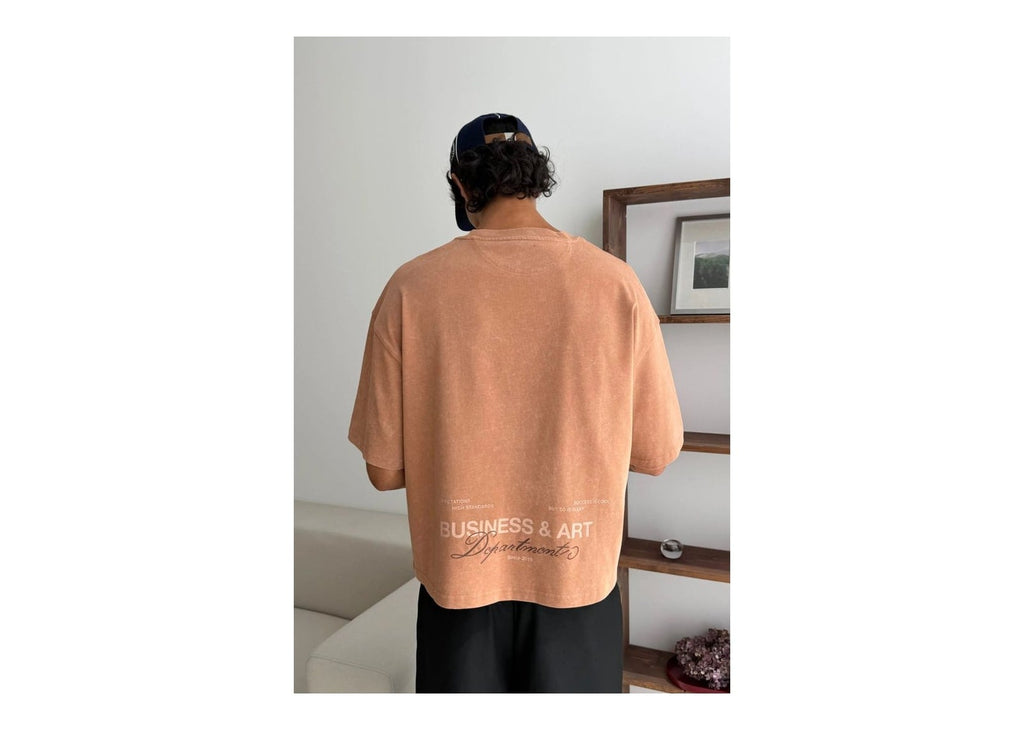 Nude Project Department Tee Brown