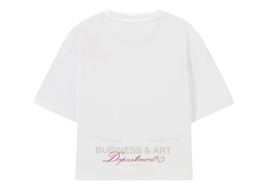 Nude Project Department Tee White