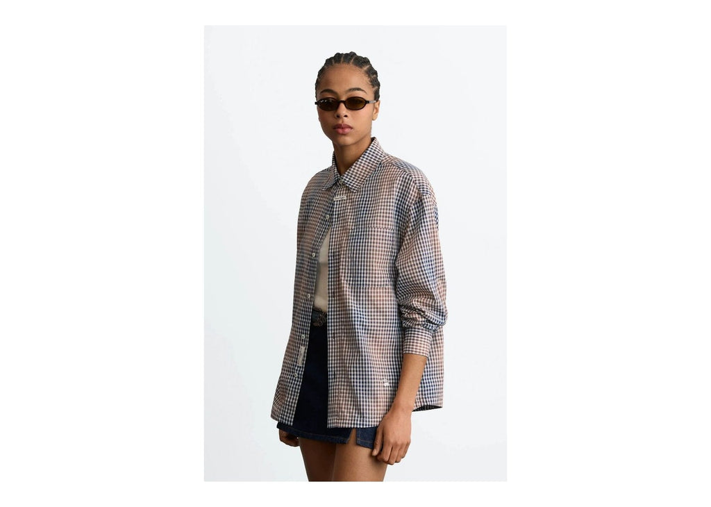 Nude Project Eagle Shirt Brown