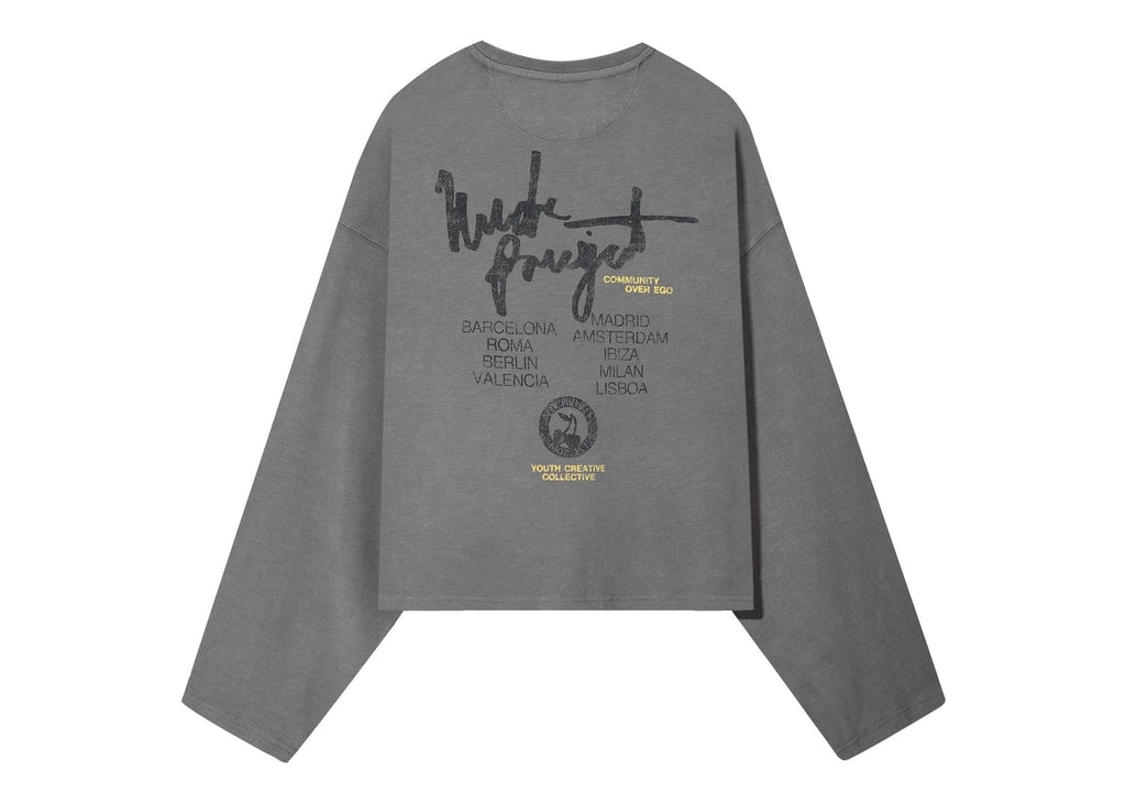 Nude Project Ego Long-Sleeve Tee Ash