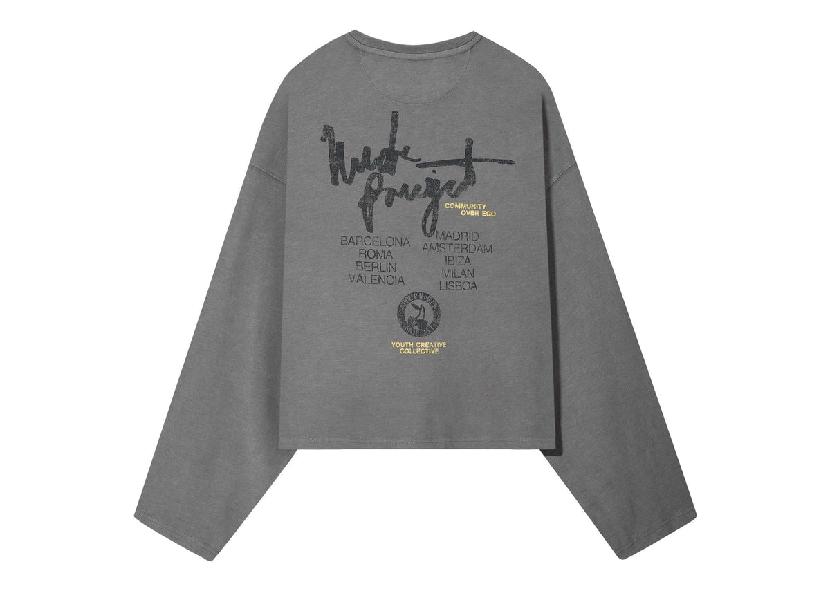 Nude Project Ego Long-Sleeve Tee Ash