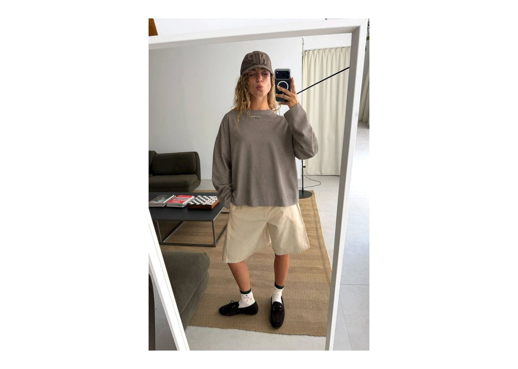 Nude Project Ego Long-Sleeve Tee Ash
