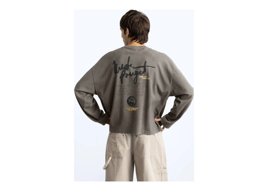 Nude Project Ego Long-Sleeve Tee Ash